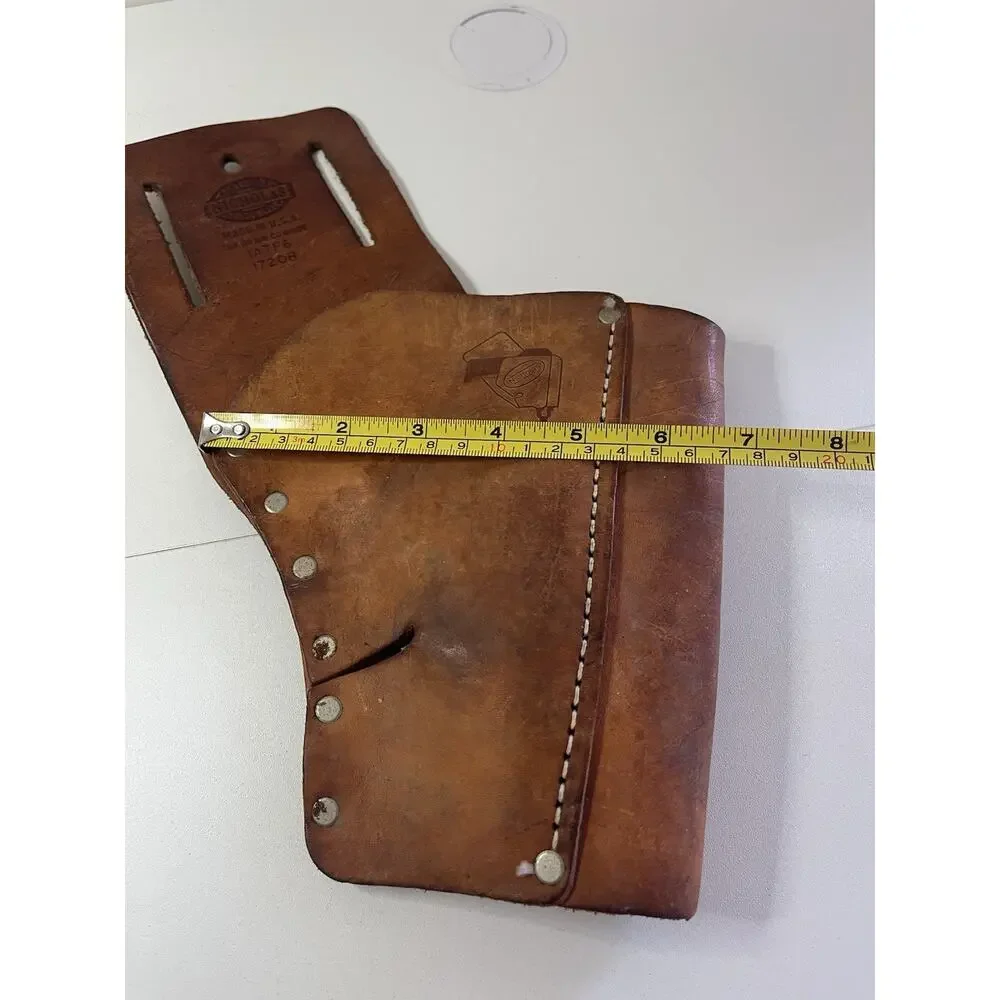 Nicholas Work Gear No. 1720R Top Grain Cowhide Leather Drill Holster - USA 🔷️